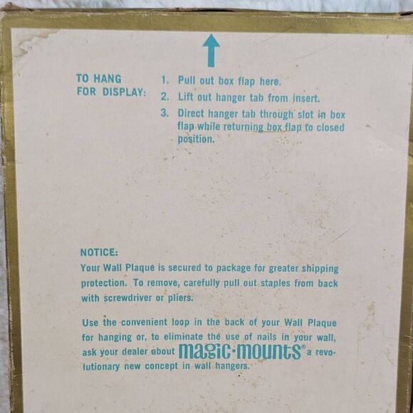 Vintage Miller Wall Plaque Hand Painted Fruit Oval Wall Hanging Home Decor NWT - Picture 4 of 6